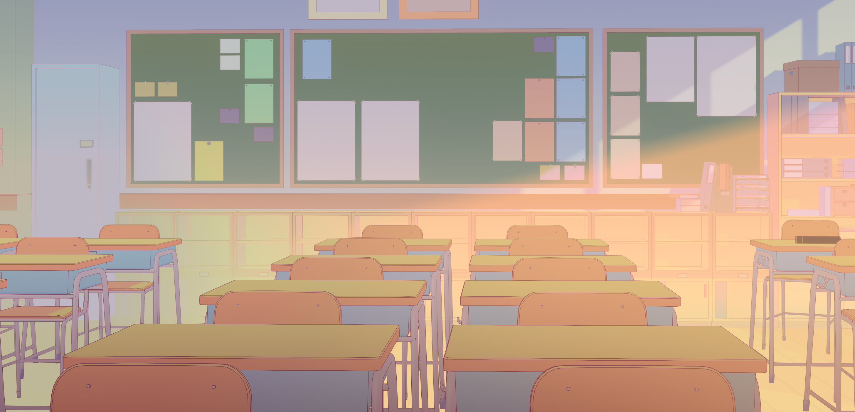 Anime Classroom  Anime classroom, Classroom interior, Classroom  architecture